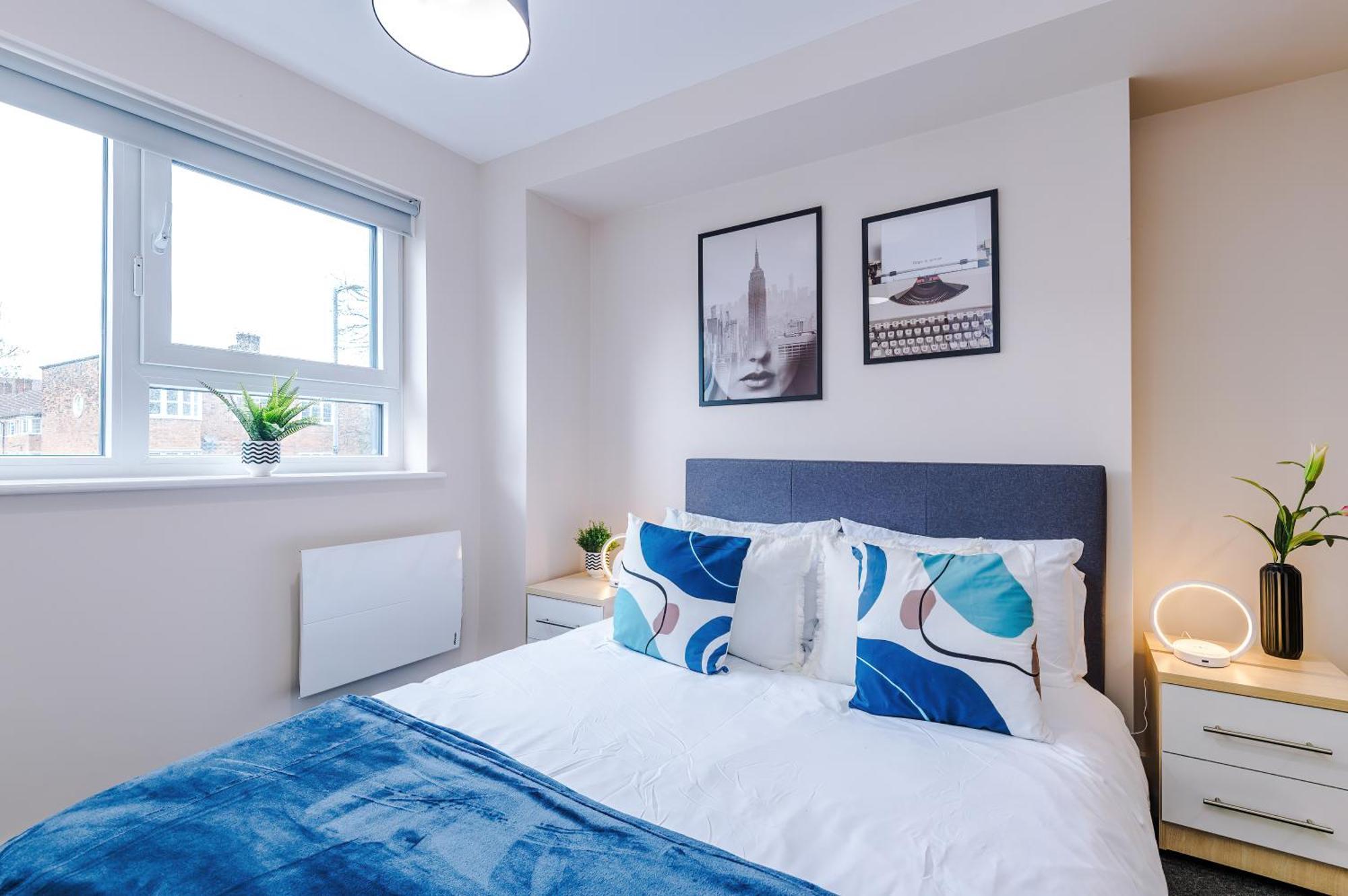 Deluxe New Build 2 Bedroom 2 Bathroom Apartment - Free Secure Parking Манчестер Экстерьер фото